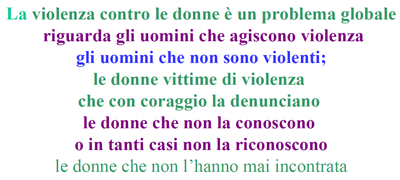 Violenza genere
