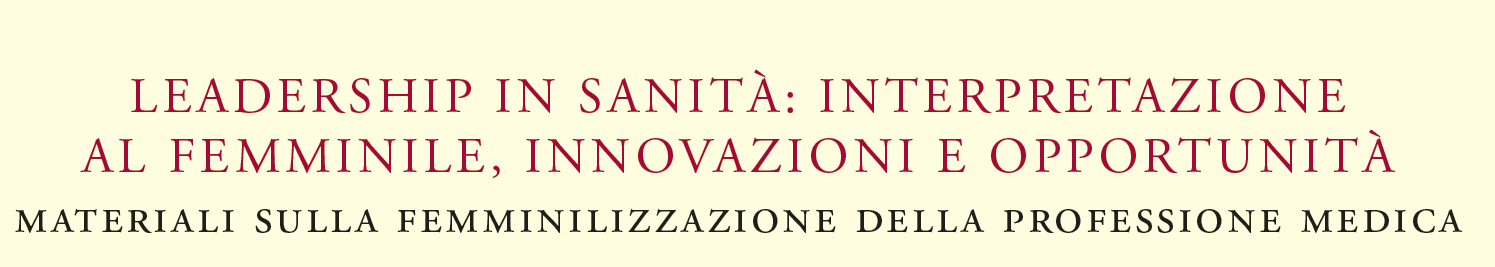 Leadership in sanità